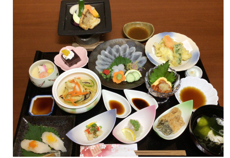 ひらめづくし御膳(要予約)