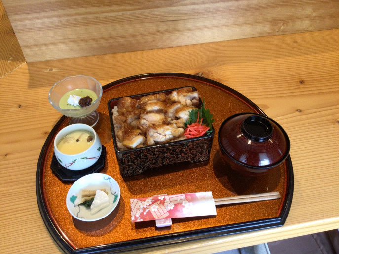 長州鶏の照焼き重